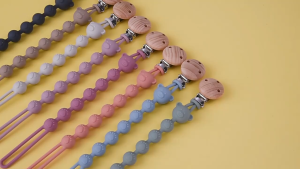 *SG SELLER* BPA Free Anti-Drop Baby Pacifier Chain|Teether Holder|Food Grade Silicon Clip