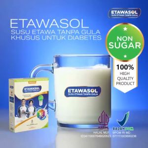 Etawasol Susu Kambing Etawa 100% Tanpa Gula untuk Diabetes, Hipertensi & Nyeri Sendi - Kemasan 250gram