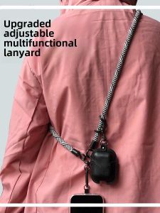 Adjustable Outdoor Womens Camera Phone Strap Durable Nylon Weaving Material High Quality Lost Proof Crossbody Lanyard
