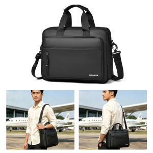 MENSPE Business Shoulder Bag Extra-large Capacity 15.6inch Notebook Bag Fashion Trend Travel Shoulder Bag Business Bag Handbag Lightweight Casual Bag Notebook Bag