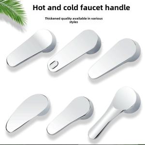 Basin Kitchen Hot and Cold Faucet Switch Valve Core Handle Shower Handle Mixing Valve Handle Repair Accessories