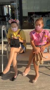 model รองเท้าเเฟชั่นผู้หญิงเเบบคัชชูส้นเตารีด No. 688-65 NE&NA Collection Shoes