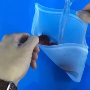 Plastik Kulkas Silicone Penyimpanan / Reusable Quality Material EVA Berbahan Tebal Menjaga Kulitas