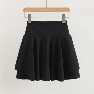 Sporty Mini Skirt Womens 2025 New Summer Anti-Light Speed Dry Yoga Pants Skirt A-Line Badminton Half-Length Short Skirt