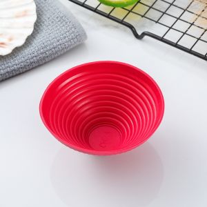 Rubber Jar Opener Pad Non Slip Round Bottle Can Opener Red Cone Shape Labor Saving Kitchen Gadget Home Bottle Lid Opening Helper