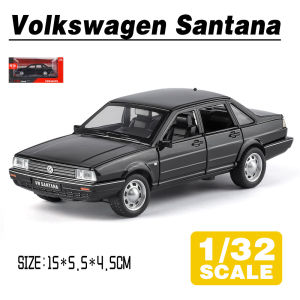 LEO 1:32 Volkswagen Santana Diecast Model Car Alloy Cars Toys Collection Gift For Kids Boy Girl