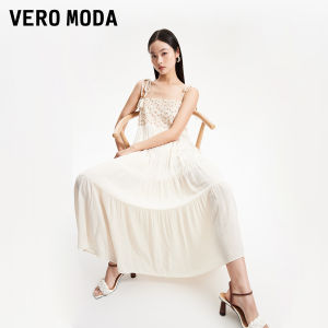 Vero Moda | Đầm Dài Kiểu Dân Tộc Phong Cách Nghỉ Dưỡng Không Tay