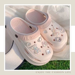 QXshop แนะนำ รองเท้าแตะหัวโตแฟชั่น วัสดุผลิตจากยาง ทนทานน้ำหนักเบา มีสีให้เลือกหลายสี ราคาคือถูกสุด พิกัดในตะกร้า