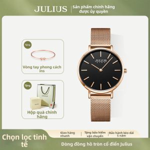 Julius | Đồng Hồ Quartz Chống Nước Thời Trang cho Phụ Nữ