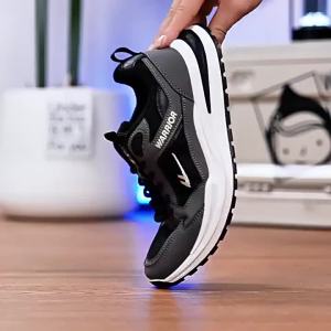 2025 Giày thể thao nam kéo lại giày thể thao thoáng khí cho nam 2025 Giày chạy bộ nhẹ nhàng và giảm sốc mới cho nam mùa xuân và mùa thu