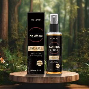 Xịt Tăng Tốc Làm Nâu Da Không Cần Nắng Tạo Hiệu Ứng Bóng Mượt Màu Đồng Tự Nhiên Dưỡng Ẩm Dành Cho Mùa Hè Tắm Nắng Trên Bãi Biển 60ml