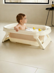KUB | Smart Temp Foldable Baby Bathtub