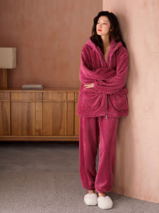 Warm Thick Fleece Pajamas