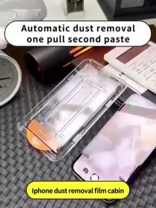 Premium Easy Install Kit Full Cover Tempered Glass Screen Protector for Iphone 15 14 13 12 11 Pro Plus Mini Pro Max