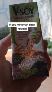 3PCS VSoy Soya Bean Multi Grain Minuman Sehat Kacang Kedelai