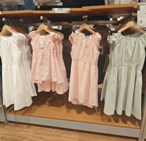 Girls Cotton Princess Dress Embroidered Sleeveless Spring Summer New Style Slimming Skirt for Ages 3-14 Kids Clothing