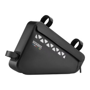 RockBros | ROCKBROS 2L Túi Khung Xe Đạp Chống Nước Dung Tích Lớn Tam Giác Đầu Ống Xe Đạp Túi Bảo Quản Cho MTB Xe Đạp Đường Bộ Màu Đen