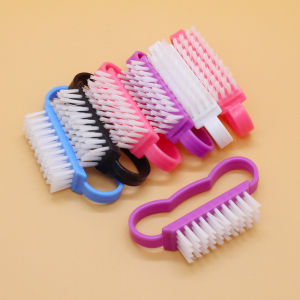 2/5/12/25pcs Acrylic Nail Brush Mix Color Nail Art Manicure Pedicure Tools Soft Remove Scrubbing Cleaning Dust Small Brushes Kit