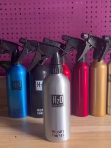 300/500ML Aluminum Spray Bottle Pro Salon Hairdressing High Pressure Refillable Sprayer Barbershop Home Use Tool Accessories
