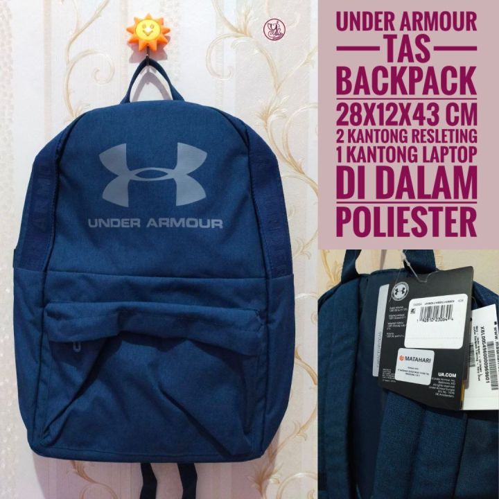 Tas Backpack Pria UNDER ARMOUR Tas Backpack Dewasa UNDER ARMOUR Ransel UNDER ARMOUR Lazada Indonesia