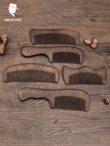 Tussock Maple Wood Comb Cow Horn Comb Hair Care Massage Tool for Men And Women Ideal Gift for Birthday Home Use