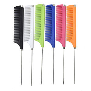 Anti-Static Rat Tail Hair Dye Comb Fine Tooth Retractable Disassembled Hairdressing Comb For Salon Home Professional Use