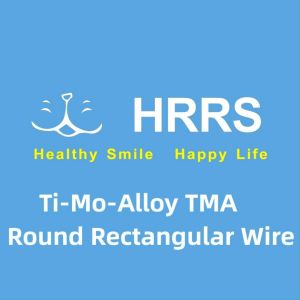 10Packs 10Pcs TMA Round Rectangular Wire (5Packs Upper+5Packs Lower)