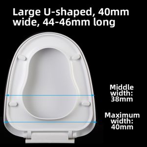 Large Size V-Shaped Toilet Seat Cover Extended Length Universal Home Use 383940 Wide Urea Formaldehyde Resin Toilet Lid