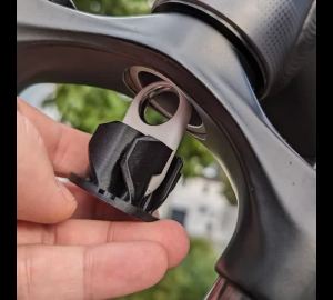 For Samsung Smarttag2 Bike Front Fork Pipe Mounting Bracket Anti-lost 3D Printed Mount For Samsung Smarttag2 Cycling Accessorie