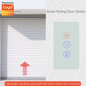 Công tắc cửa cuốn thông minh wifi Tuya đóng/mở cửa cuốn từ xa bằng điện thoại