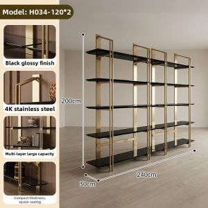 Italian Style High-End Steel Shelving Unit
