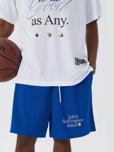 FOAG American Style Quick Dry Breathable Basketball Training Shorts Four-Five Length Loose Fit Youth Sportswear Casual Pants