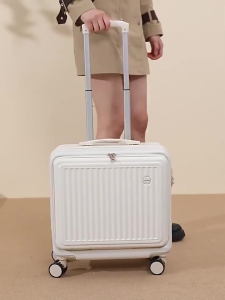 BE 18 Inch Cabin Luggage Lightweight ABS+PVC Travel Suitcase With 360° Spinner Wheels