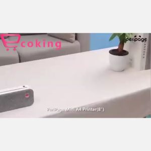 Máy in nhiệt mini bluetooth sạc pin cầm tay ECOKING in khổ A4 A6 A7 A8 kết nối được tất cả các thiết bị điện thoại latop pc mabook.