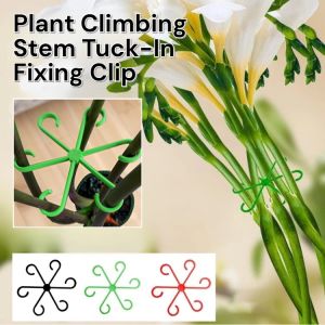 Plant Climbing Flower Stem Folding Clamp Plant Climbing Stem Tuck-In Fixing Clip Flower Stem Collection Fixing Rack Plants Support Clips