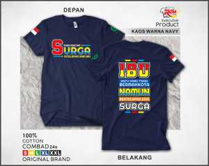 kaos distro para pencari surga bahan catton combad 24s kualitas catton 100%