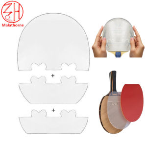 Table Tennis Rubber Alignment Board - Ping Pong Racket Blade Positioning Template DIY Tool for Accurate Rubber Placement