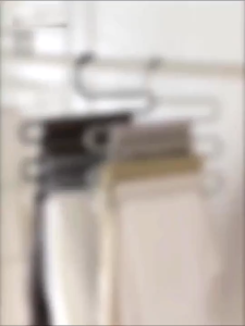 móc treo quần áo 5 tầng inox Móc Inox Treo Quần Áo Và Khăn 5 Tầng - Móc Treo Đồ Đa Năng