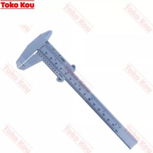 (TOKOKOU) Penggaris Kaliper Jangka Sorong Plastik 150mm