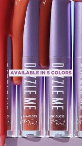 FEMME || DAZZLE ME Ink-Gloss Lip Tint | Watery Gel | Long Lasting Tahan 12 Jam | Hydrating Glossy Finish