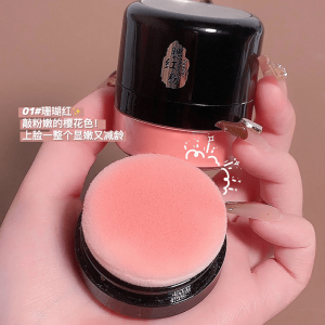 Phấn Má Hồng Dạng Bột AliEPP RF Natural Coral Red Highlighting Contouring Compact Powder Blush for Women Long-lasting