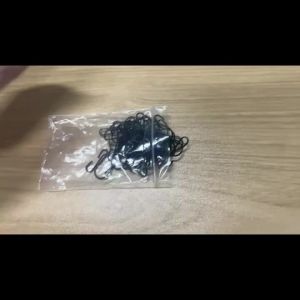 60PCS Mini Metal S Hooks 1 Inch Black Adjustable Hanging Hooks for Kitchen Organization Jewelry Keys Christmas & Halloween Decor