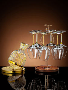 XIZHE | Luxurious Premium Crystal Glass Wine Glass Set Decanter