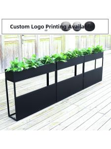 Partition Flower Shelf Outdoor Balcony Fence Screen