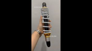 Rear Shock Absorber 330mm 1 PC Mio Click Beat Burgman Gear Gravis WHTE MHR BRAND