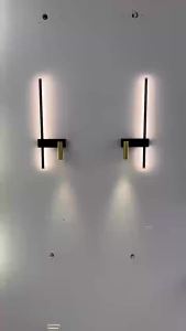 Interior LED Wall Lights with Independent Switch & Spotlight for TV Background Hardwired LED Wall Lamps Wall Sconce Lighting