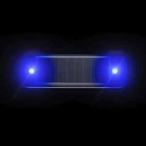 XIWANGFire | Mini LED Solar Power Car Warning Light Night Security Simulated Alarm Wireless Anti-Theft Caution Lamp Flashing Dummy Alarm Lamp