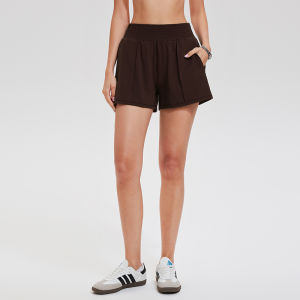 COSLEAF | Quần Short Thể Thao Nữ A-line Cao Waist Nhanh Khô Thoáng Khí