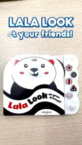 Sách âm thanh Lalalook đồ chơi kích thích thị giác não bộ phát triển cho bé sơ sinh Lalala baby