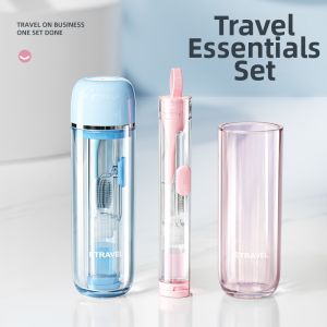 ZHIZHOU | Portable Mini Travel Toiletry Set Multifunctional Mouthwash Cup